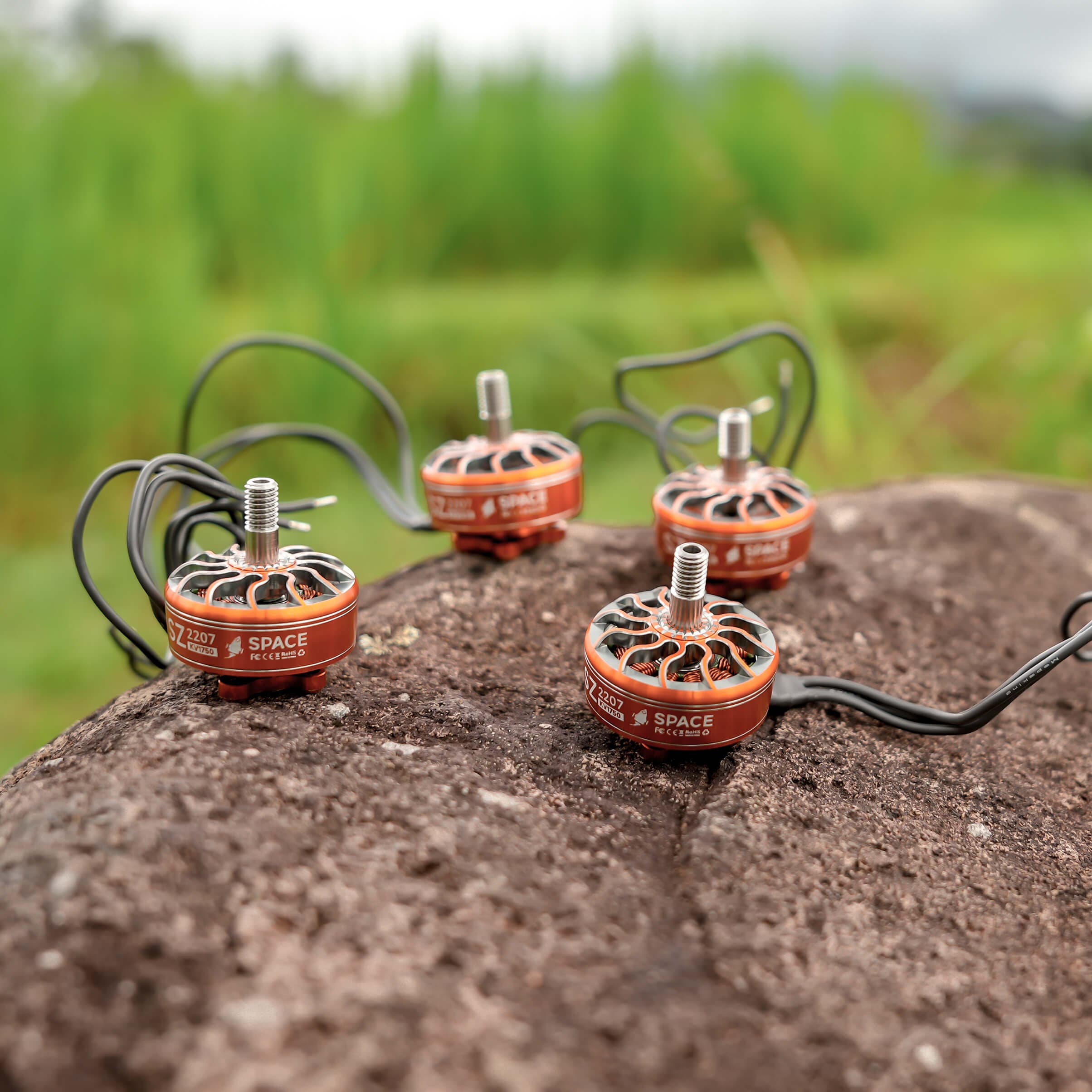 【Limited Offer】MEPS SZ2207 FPV Racing Motor 1750KV/2750KV Orange/Grey for fpv drones 6