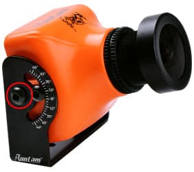 EMAX ★RunCam Eagle 800TVL Global WDR  FOV 130 4:3 16:9 FPV Camera 5-22 VDC Orange for fpv drones 3