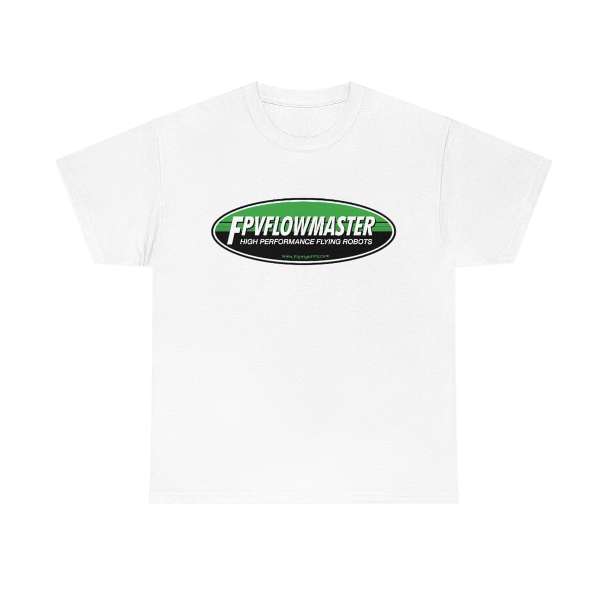 FPV Flow Master - Green Logo - T-Shirt for fpv drones 496