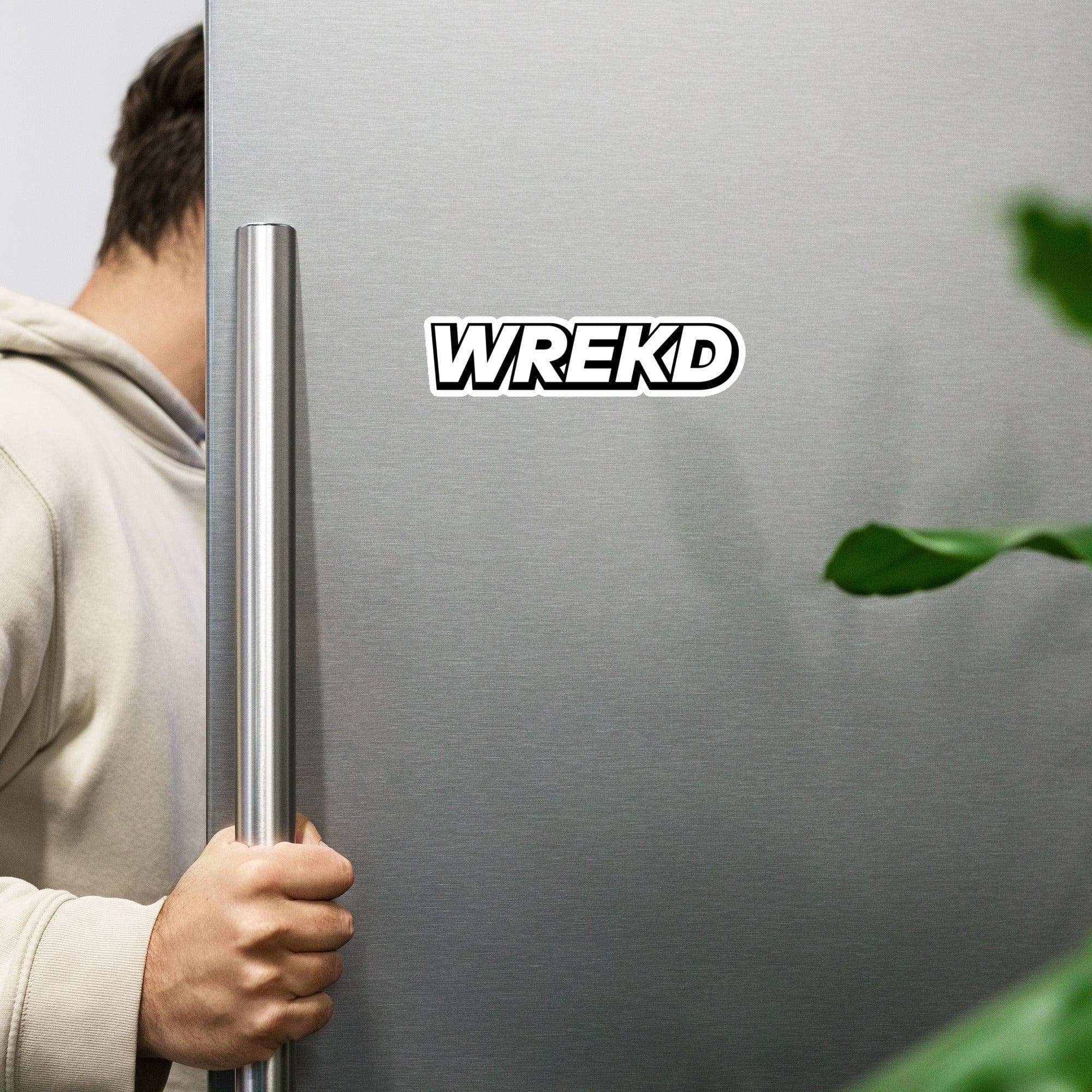 WREKD® Logo Magnet for fpv drones 2