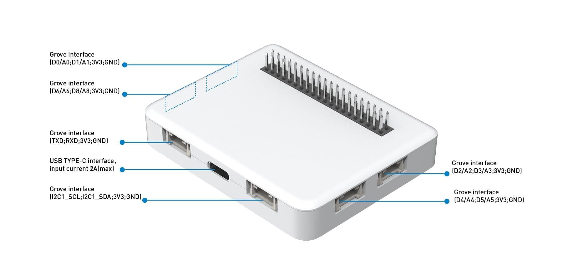 Wio Terminal Chassis - Battery (650mAh) for fpv drones 3