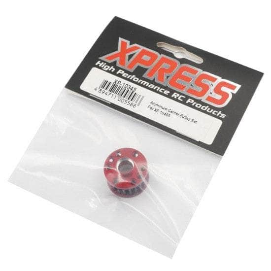 XP-10345, ALUMINUM CENTER PULLEY FOR MID MOTOR CONVERSION KIT XP-10625 for fpv drones