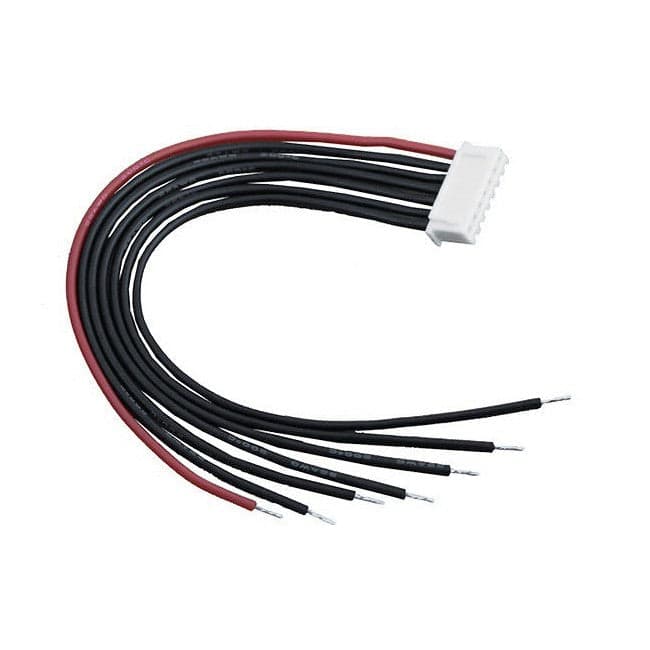 5 Pack balance leads with connector 6S for fpv drones