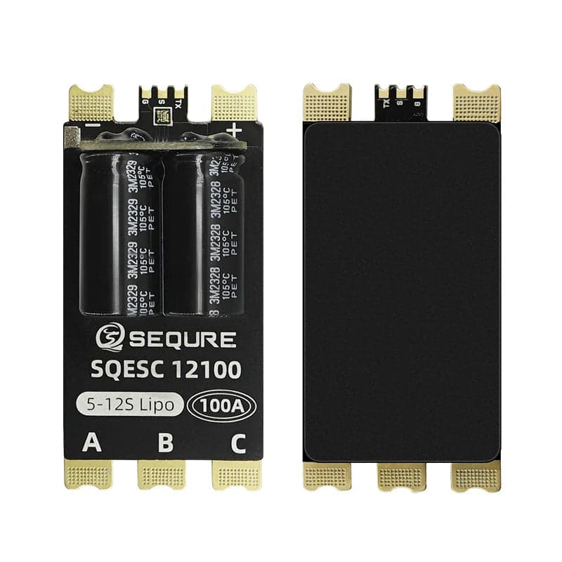 Sequre 12100 5-12S 100A AM32 ESC for X-Class/Cinelifter Drone Airplane RC Car for fpv drones 1