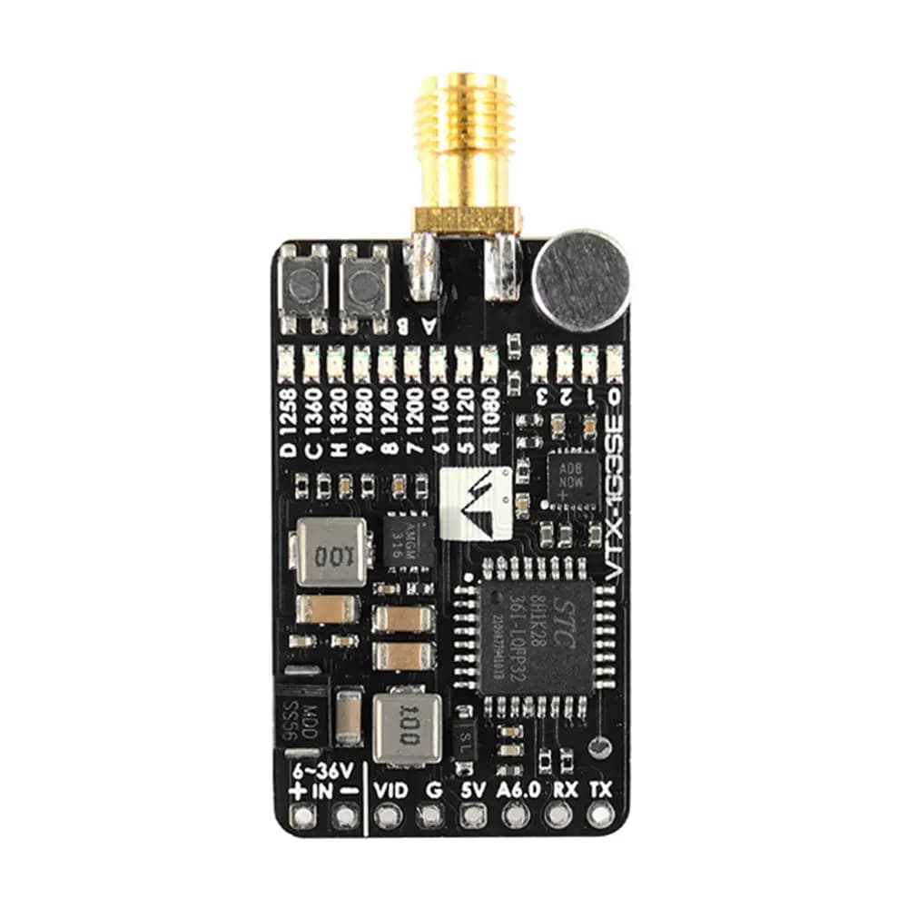 MATEKSYS VTX-1G3SE 2CH Video Transmitter - 1.2GHz/1.3GHz (U.S. Version) - 4.8 for fpv drones 2