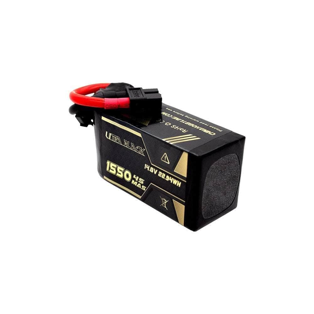 CNHL Ultra Black Series 14.8V 4S 1550mAh 150C LiPo Battery - XT60 for fpv drones 2