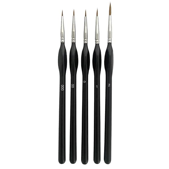 LANGHAO HAIR DETAIL PAINT BRUSH SET 3/0 - 2 for fpv drones