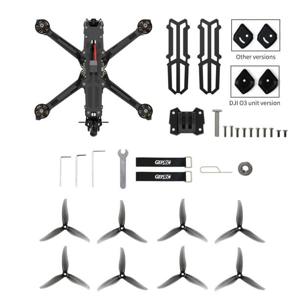 GEPRC Vapor D5 analog FPV drone with ELRS for fpv drones 6