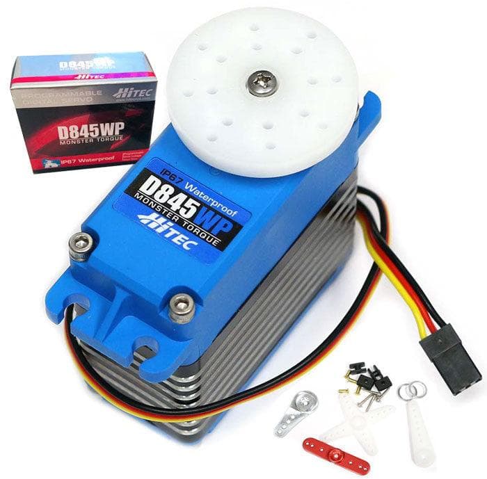 Hitec 36845 D845WP D-Series Mega Scale Waterproof Monster Torque Mega Servo for fpv drones 1