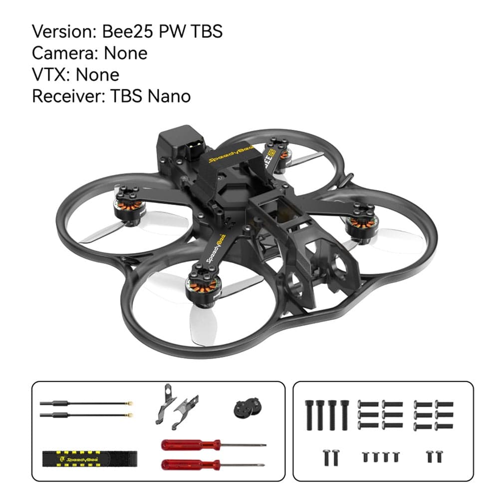 SpeedyBee Bee25 (O3 Ready) 2.5" CineWhoop Drone - Choose Receiver for fpv drones 9