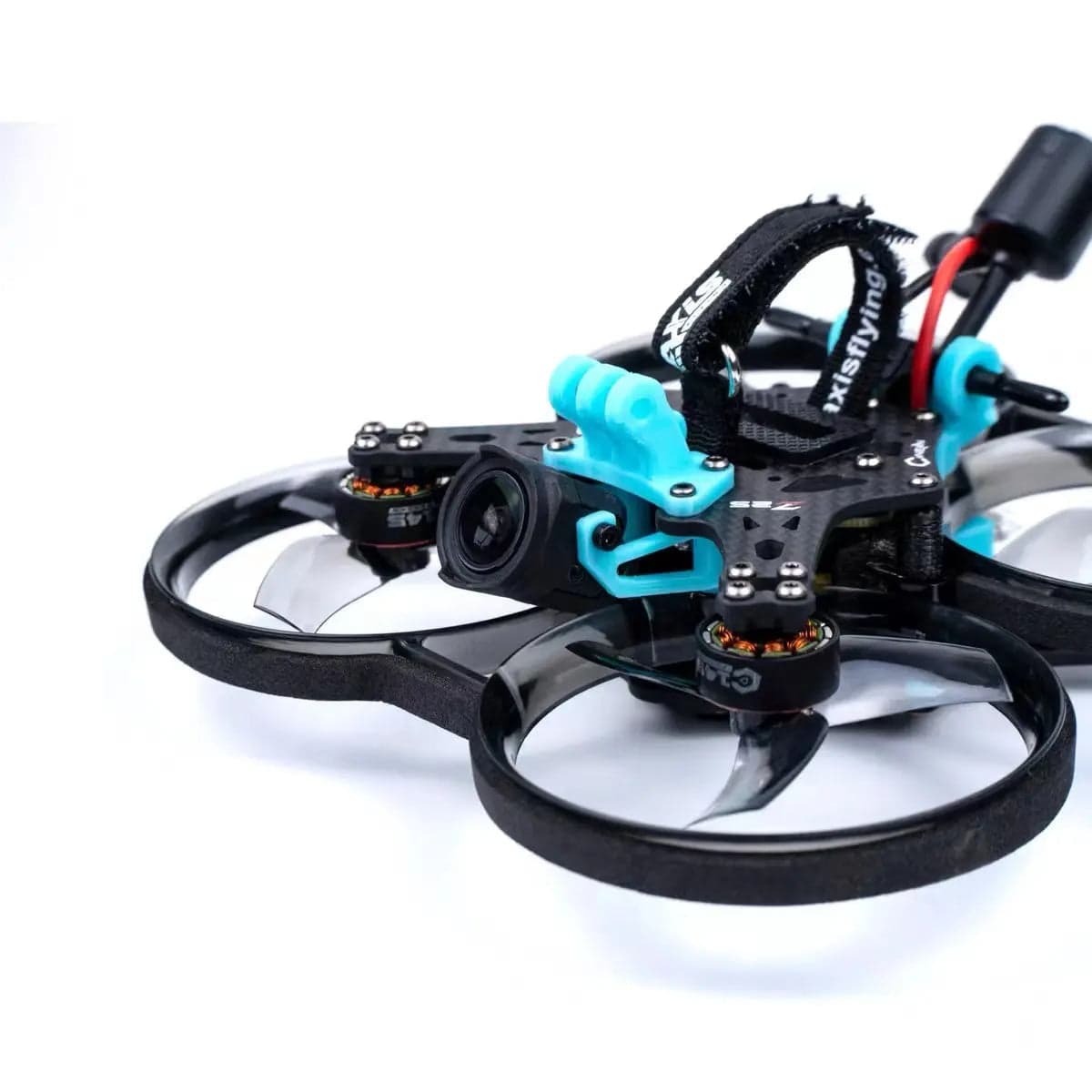 Axisflying Cineon Z25 / 2.5 Inch Cinewhoop / Sub250g Fpv Drone -4S BNF (Clear Gray) - TBS Crossfire for fpv drones 2
