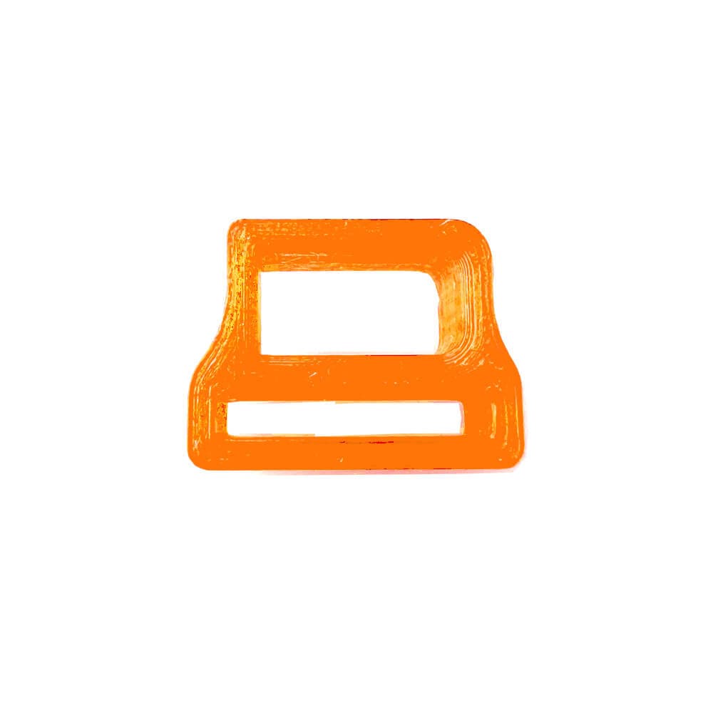 XT60 LiPo Strap Mount - ORANJE for fpv drones