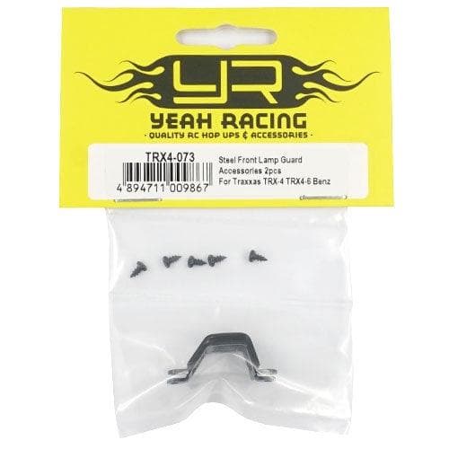 Yeah Racing Steel Front Lamp Guard Accessories TRX-4 TRX4-6 Benz G500 G63 for fpv drones