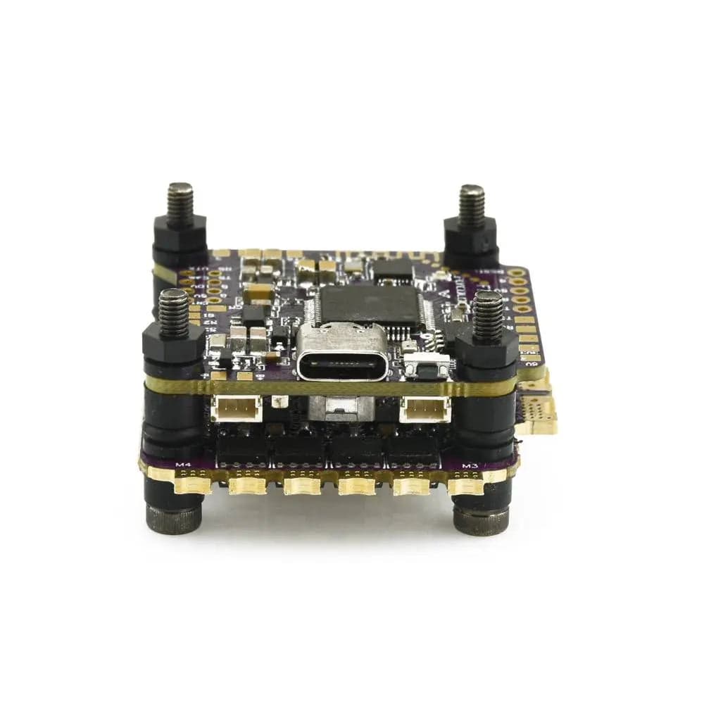 Flycolor X-Tower 2 F7 Flight Controller Stack w/ Bluetooth LED 60A 3-6S BLHeli32 4in1 ESC - 30x30mm for fpv drones 3