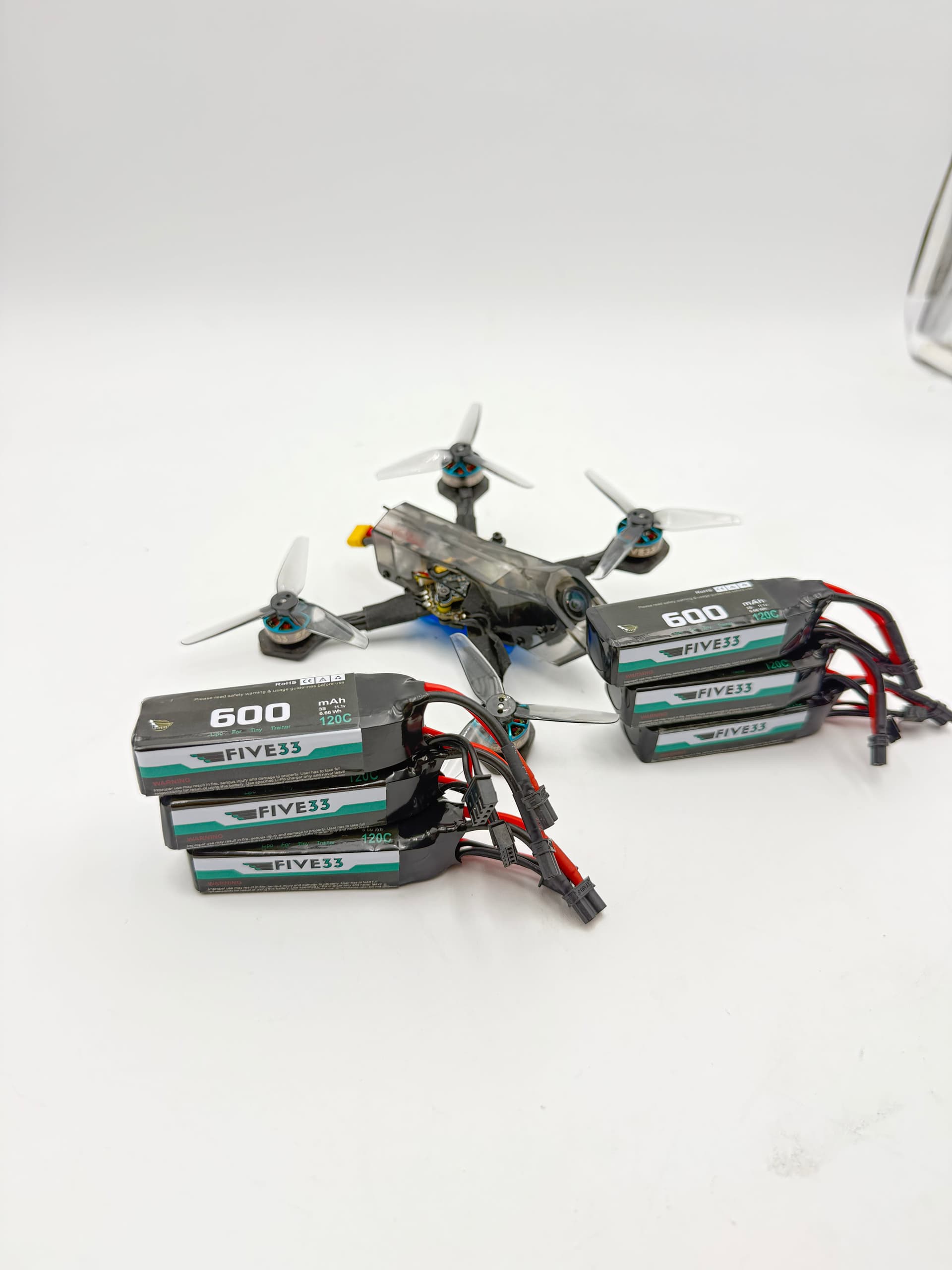 600 mah 3s Super Budget Bundle (6 pack) for fpv drones 4