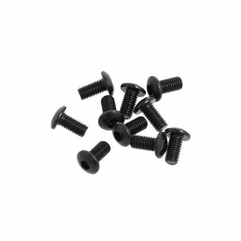 10x M3 x 6mm Aluminium Button Head Screw Pack for fpv drones 1