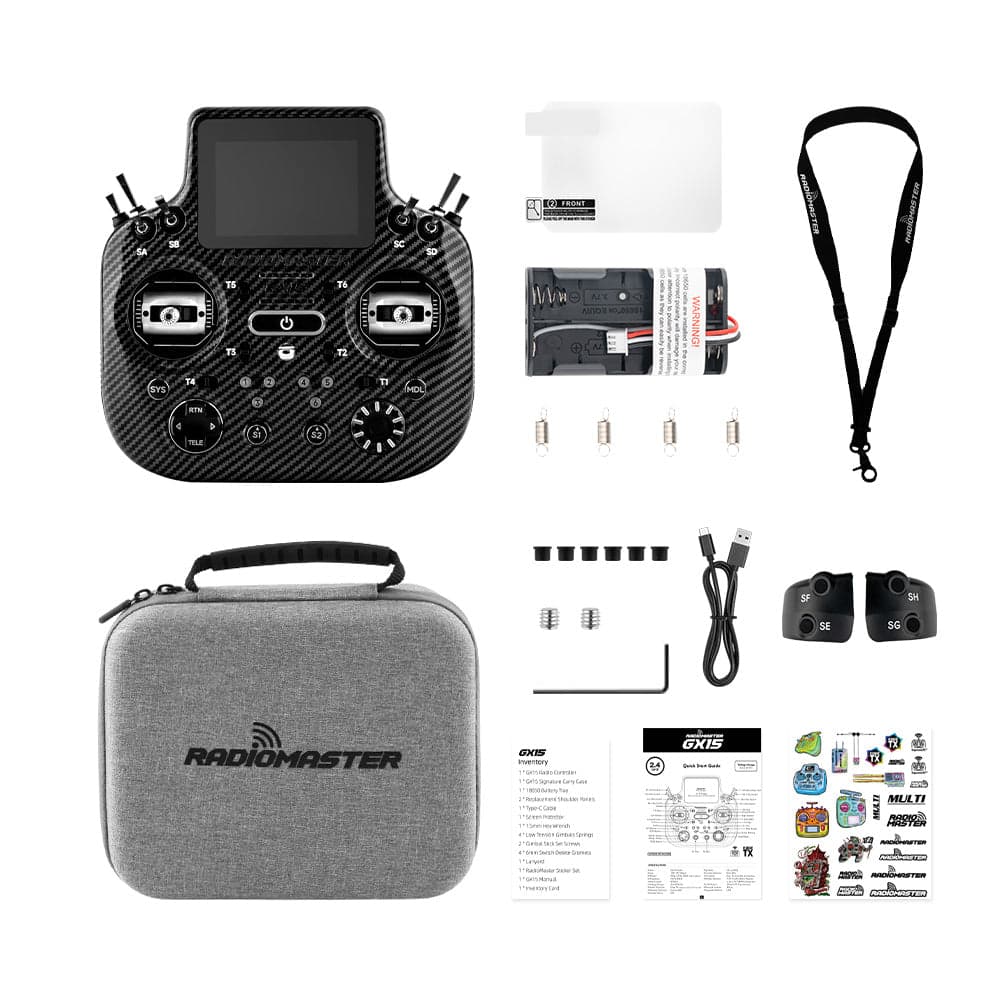 RadioMaster GX15 Max Radio Controller (ELRS / M2) for fpv drones 13