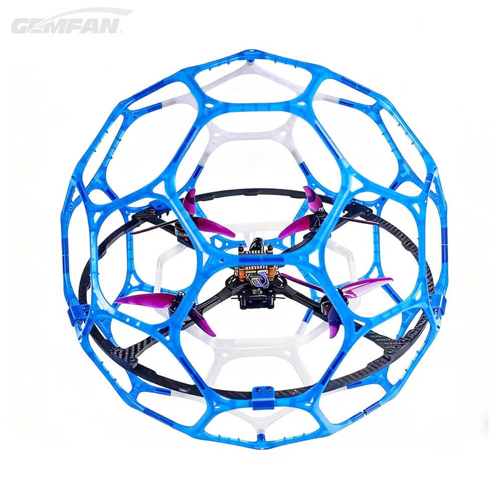 Gemfan GF400P Drone Soccer Ball - Frame Kit - BLAUW