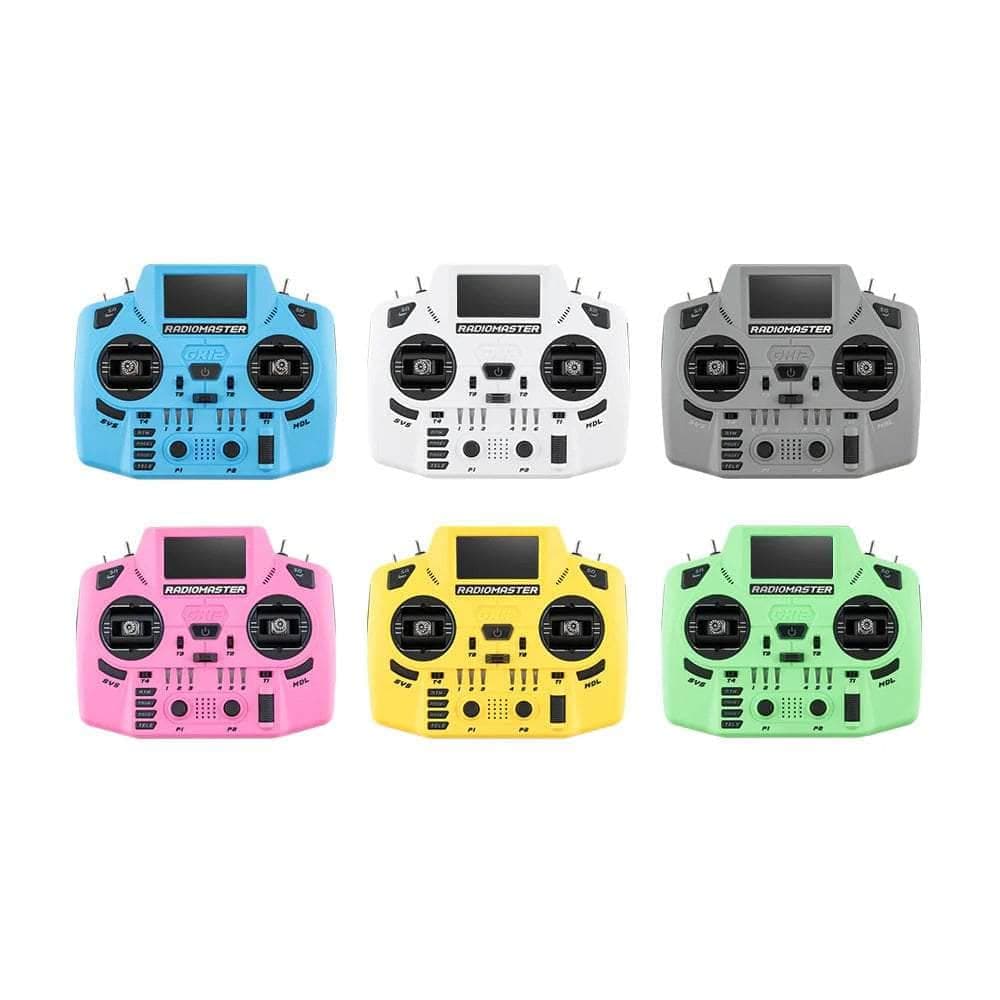(PRE-ORDER) RadioMaster GX12 Dual-Band Crush Radio Controller - ELRS 2.4GHz M2 - Multi Color