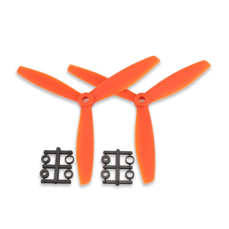 EMAX ★2 Pairs Gemfan 6040 6x4 Inch Glass Fiber Nylon Three Blade Propeller Prop Black for fpv drones 1