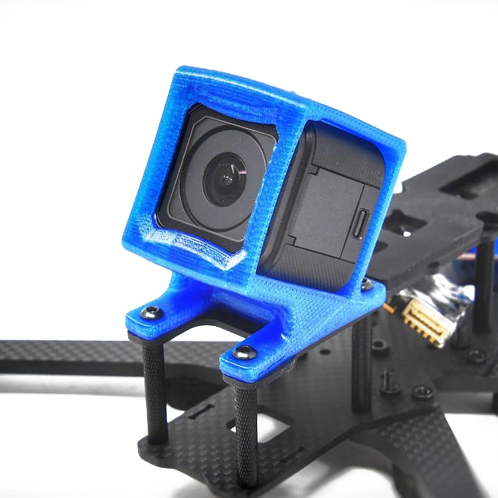 Lumenier QAV-R 2 GoPro Session Mount - Black / 20° - Black for fpv drones 3