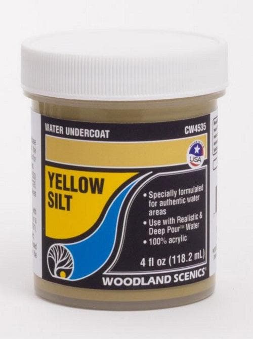 Woodland Scenics CW4535 Water Undercoat Yellow Silt for fpv drones