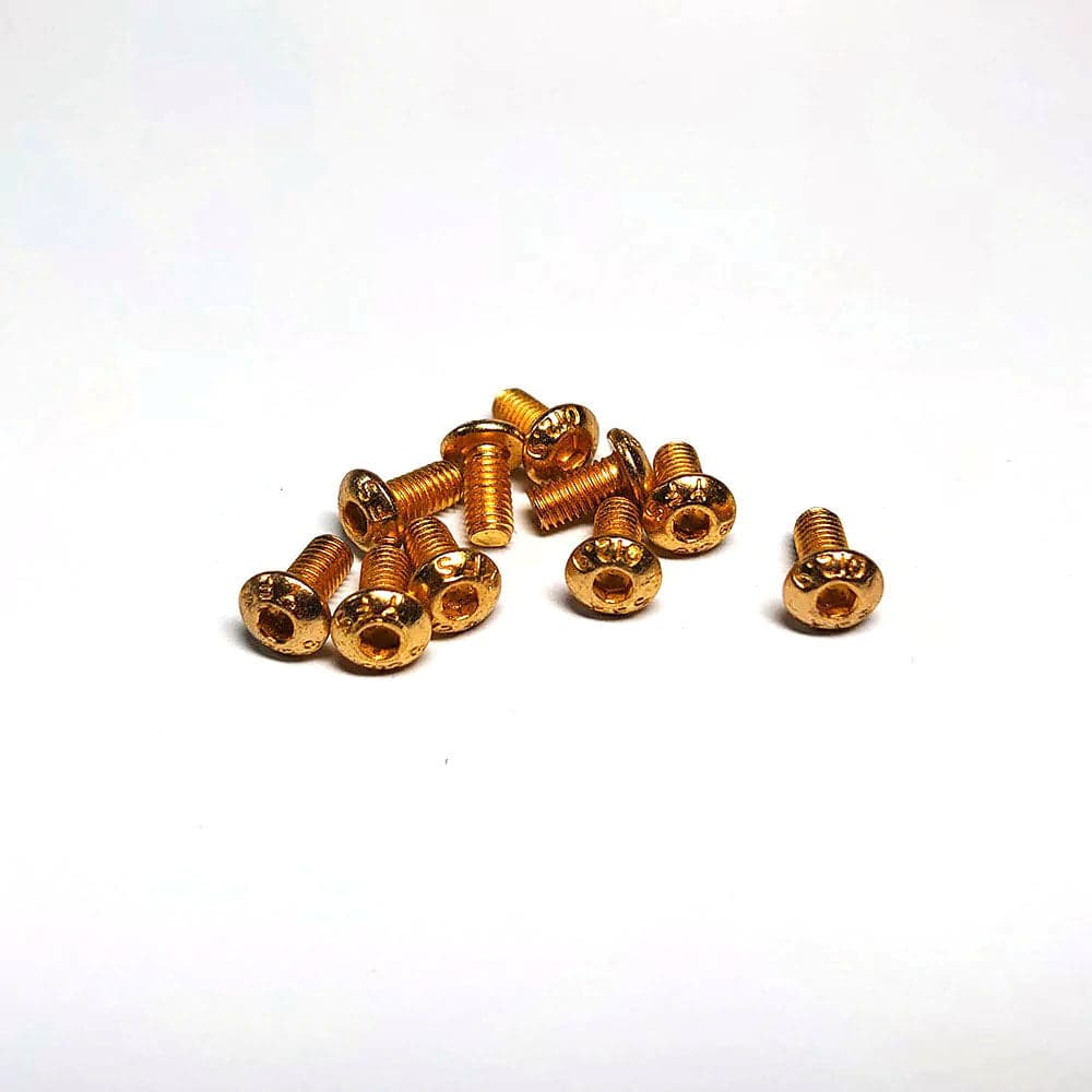 YFS Steel hex button screw (Titanium coated) M3 for fpv drones 1