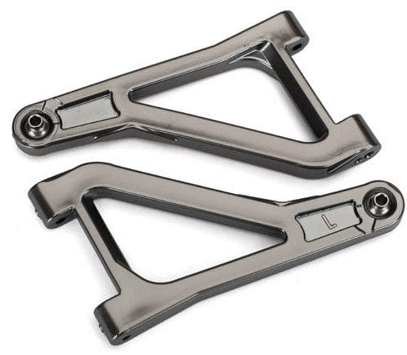 Traxxas Suspension Arms Upper (Left & Right) (Satin Black Chrome-Plated) UDR for fpv drones