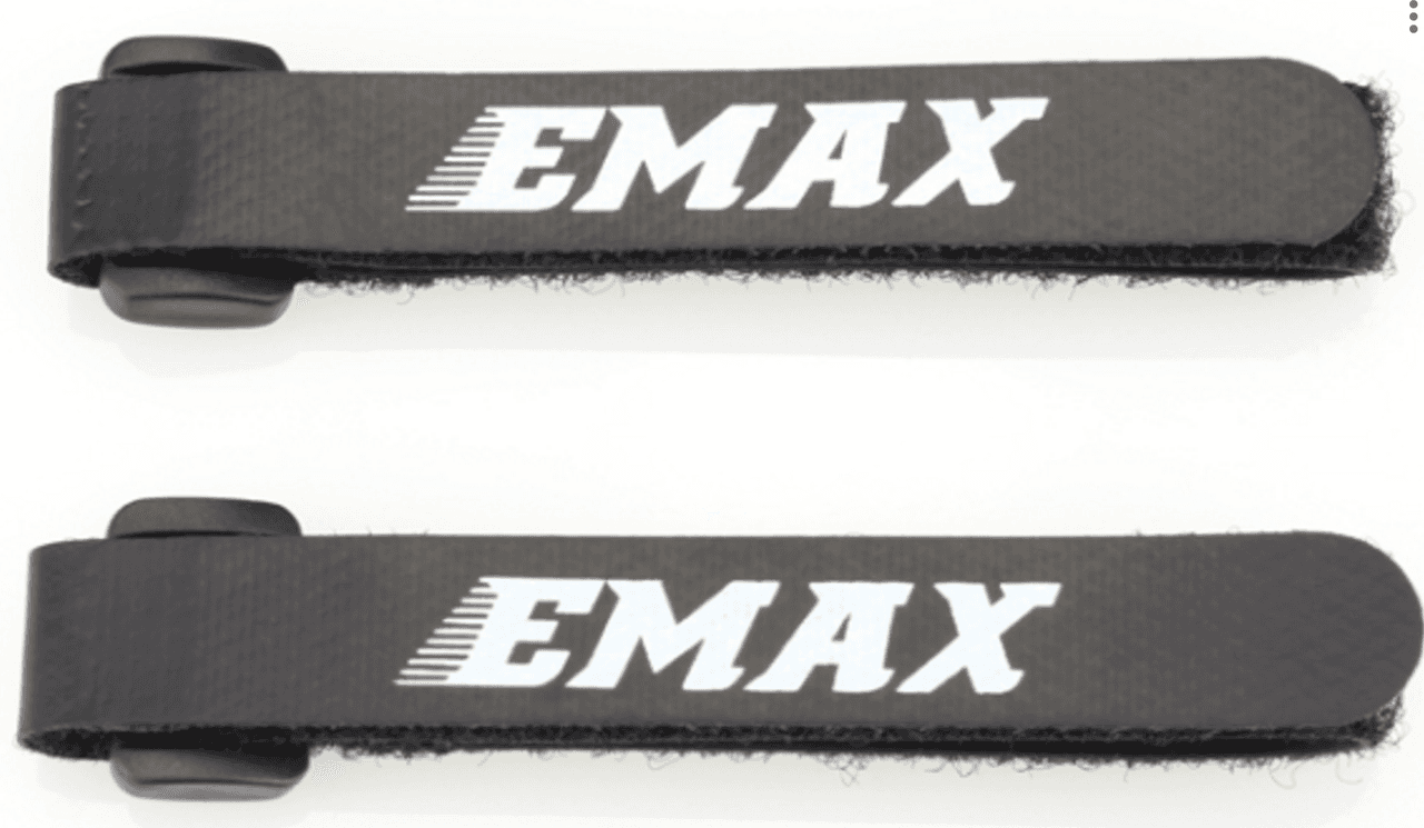 2pcs EMAX LiPo Battery Strap with Buckle 250mm for RC FPV Racing Drone Fixed 12x250MM