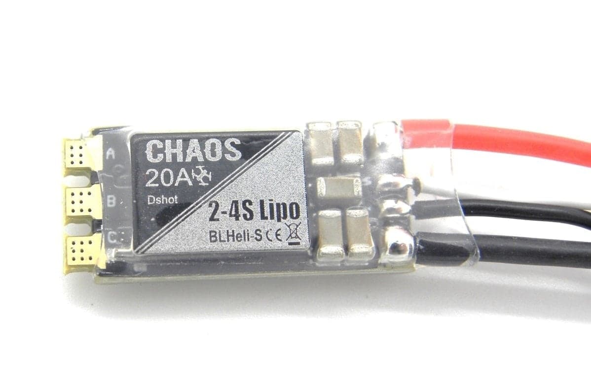 Chaos BLHeli_S Dshot ESC (20A, 25A, 30A) 2-6S for fpv drones 5