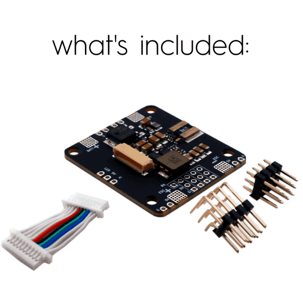 BrainFPV RADIX 8S Wing Power Board (WPB) for fpv drones 7