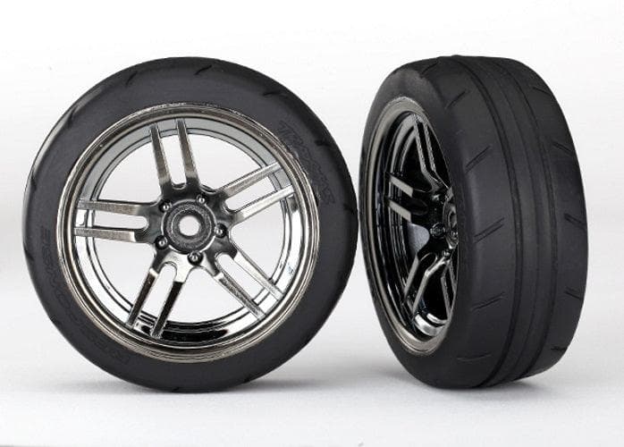 Traxxas 8373 12mm Hex 4-Tec 2.0 1.9" Response Front Mounted Tires for fpv drones