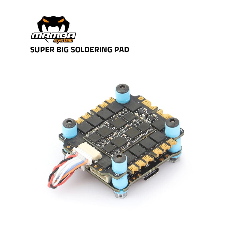 Diatone MAMBA MK4 F722 APP Flight Controller 65A 128K 3-6S ESC Stack - 30mm/M3 for fpv drones 3