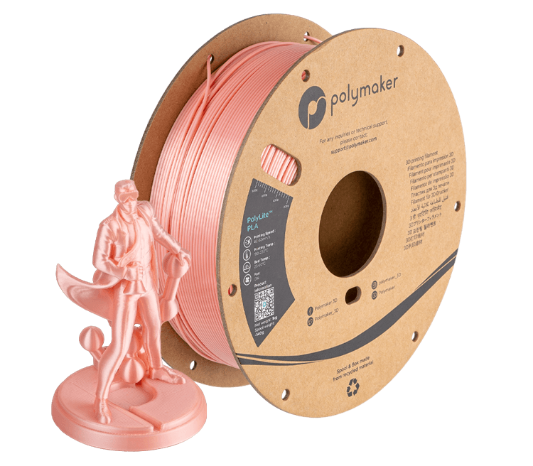 PolyMaker PolyLite PLA 1.75mm Silk Filament 1kg for fpv drones 7