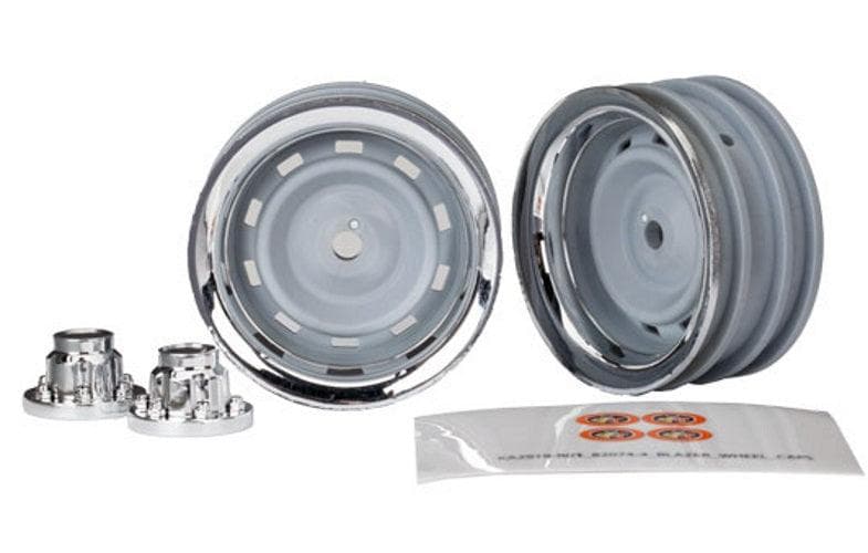 Traxxas Wheels 1.9' Chrome Center Caps (Requires #8255A Extended Stub Axle) 8165 for fpv drones