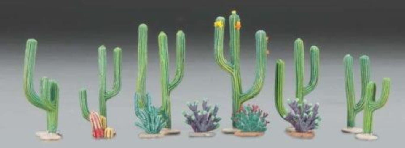 Woodland Scenics TR3600 N/HO Cactus Plant 1/2"-2 1/2" (13) Train Scenery for fpv drones