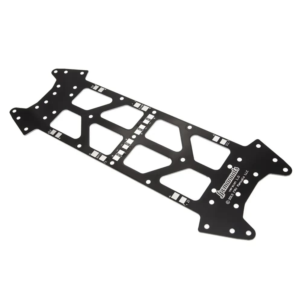 QAV400 Power Distribution Board - Black for fpv drones