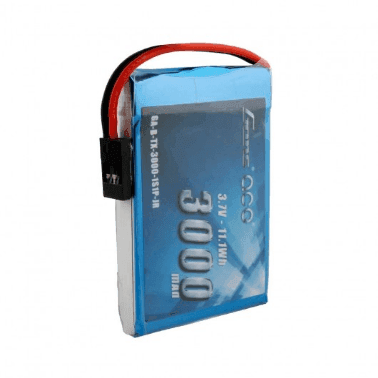 Gens Ace 3000mAh 3.7V 1S1P TX Lipo Battery Pack For Transmitter for fpv drones 2
