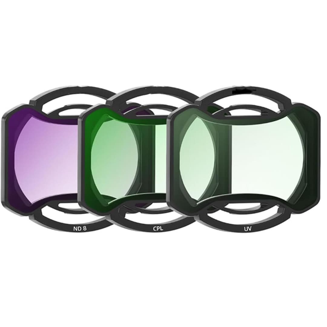 Avata 2 ND Filter Pack 3pc (CPL, UV, ND16) for fpv drones