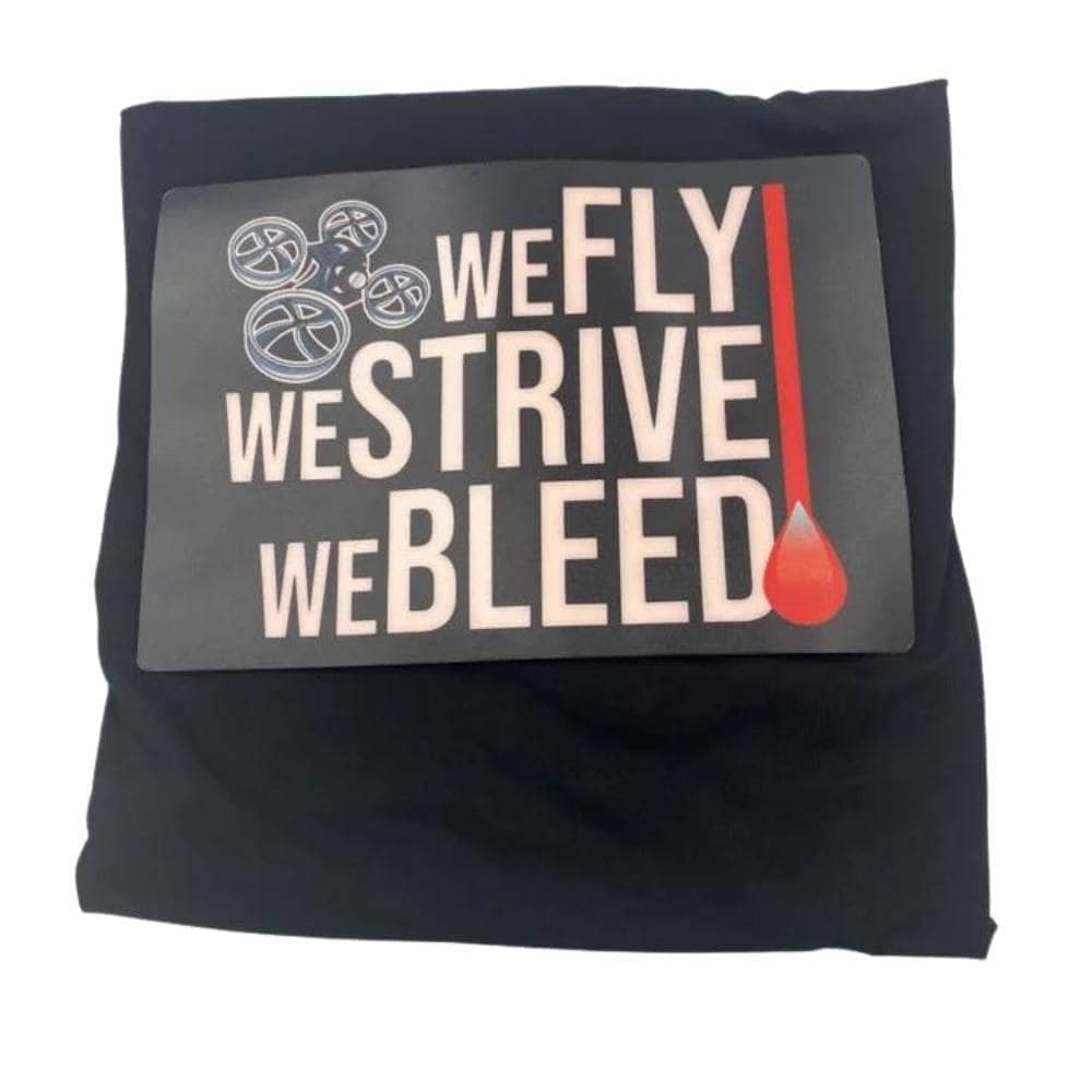 weBLEEDfpv LED Sound Activated T-SHIRT for fpv drones 1