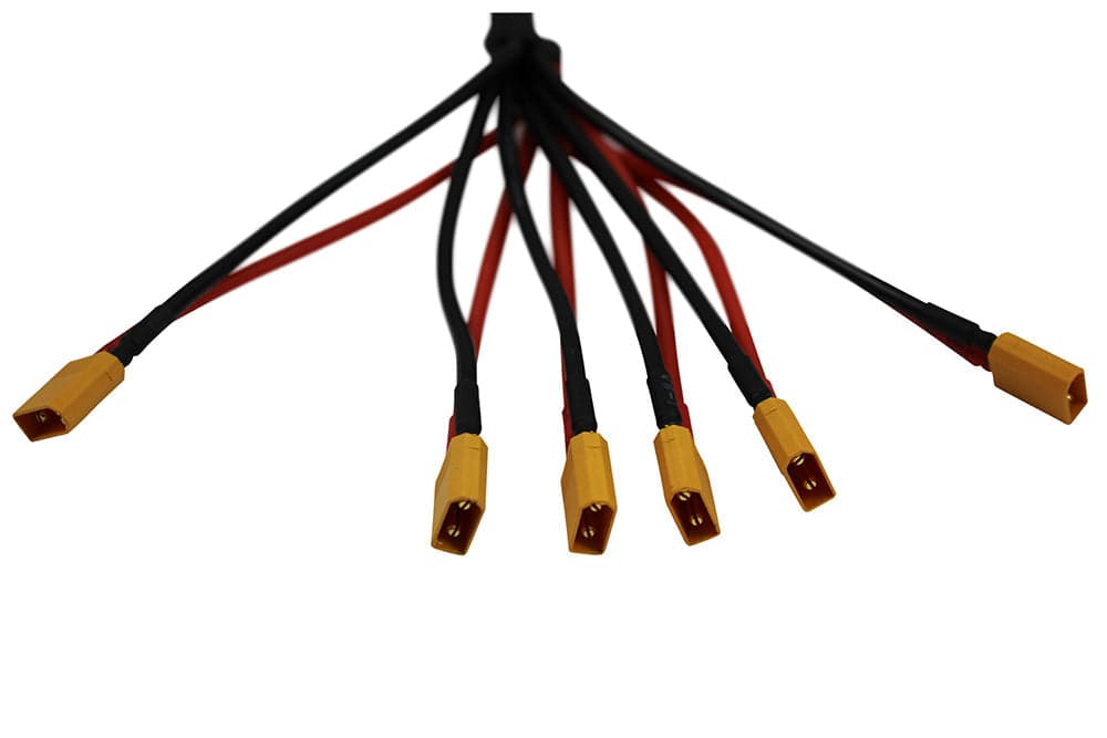 Parallel (6x) XT30 Charge Cable for fpv drones 1
