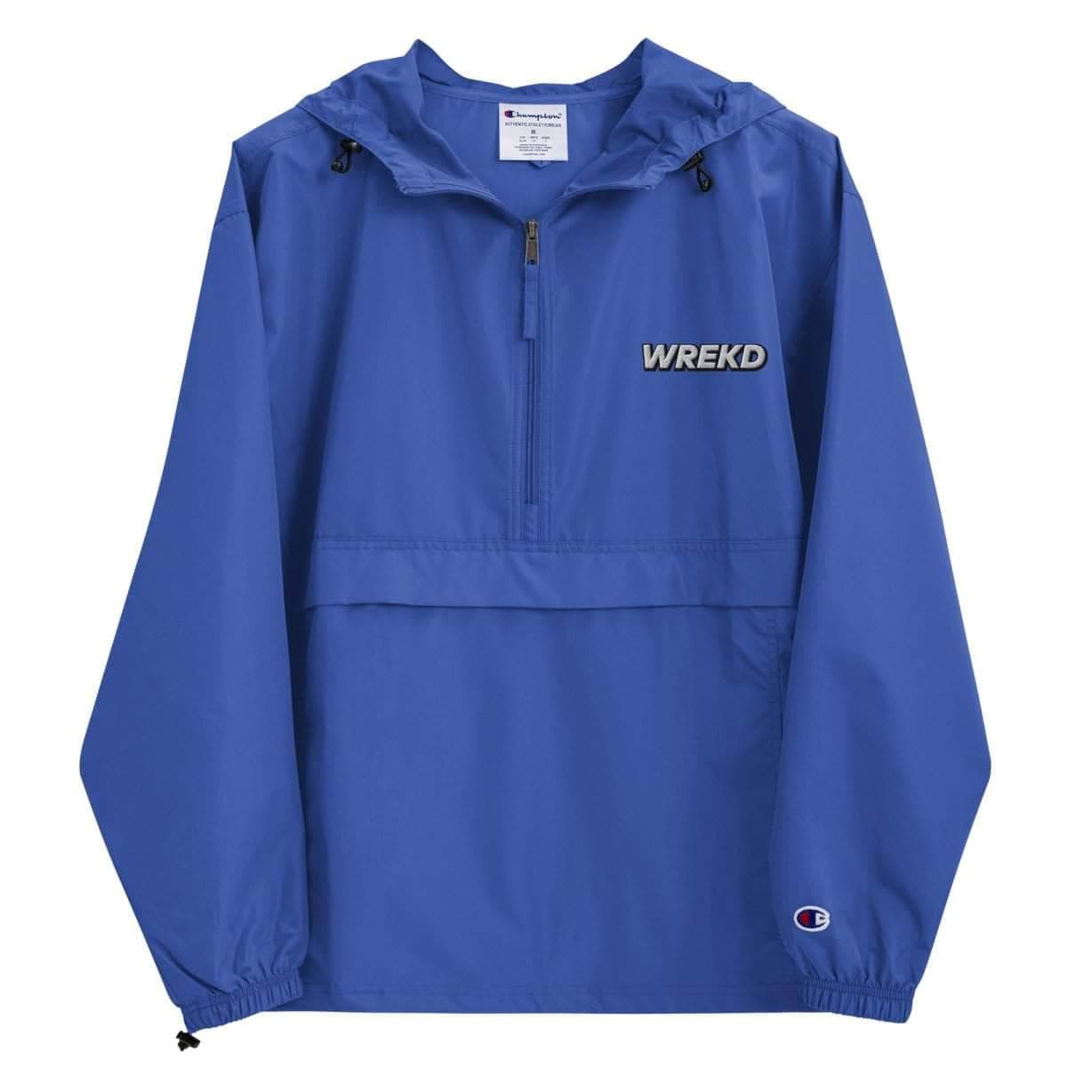 WREKD Embroidered Champion Packable Jacket for fpv drones 6