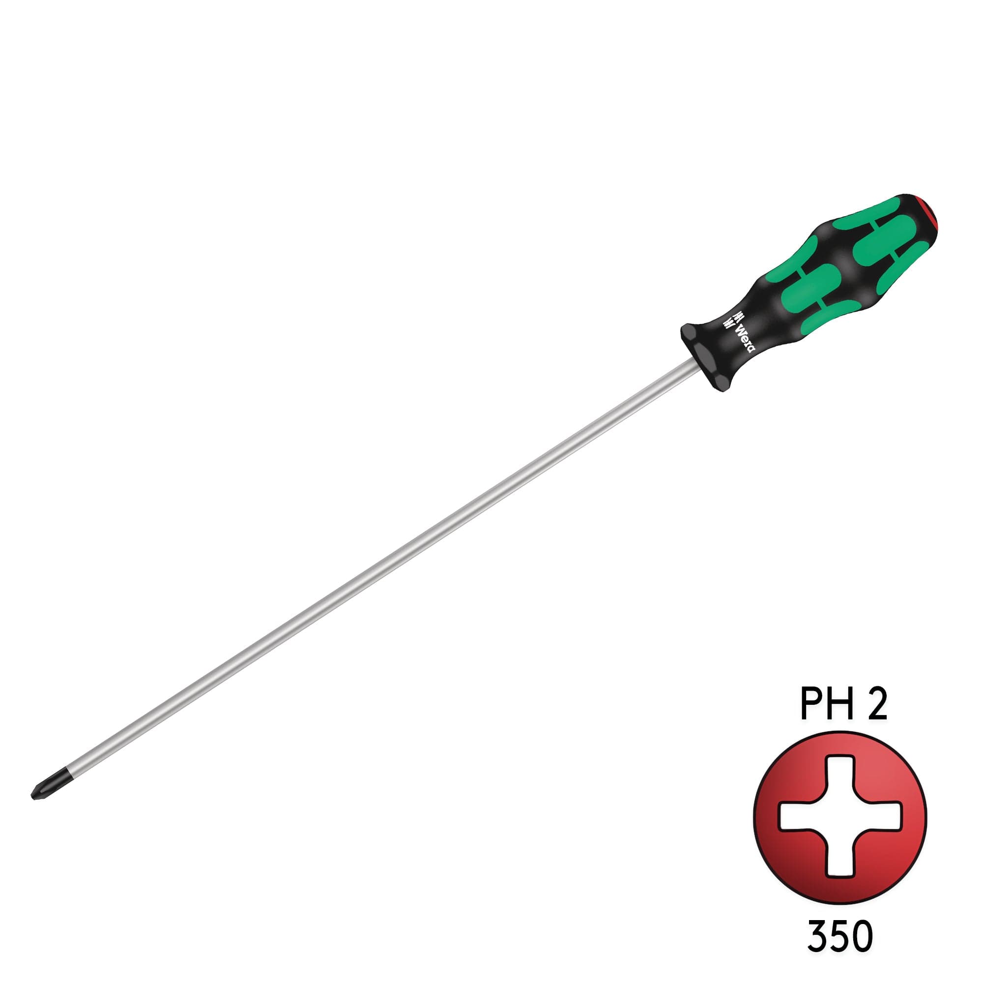 Wera 350 PH 2 X 300mm Phillips Screw Driver (Extra Long) 05008730001 for fpv drones