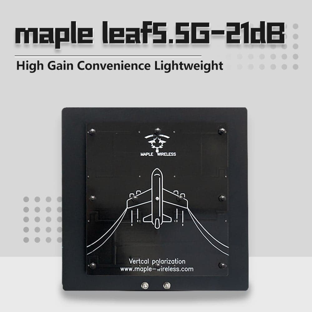Maple Wireless 21dBi 5.5Ghz Directional Antenna (SMA) for fpv drones 7