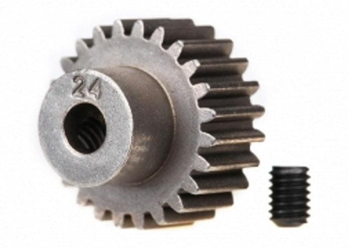 Traxxas 2424 Gear 24-T / 24Tooth Pinion (48-Pitch) /Set Screw Ford GT for fpv drones