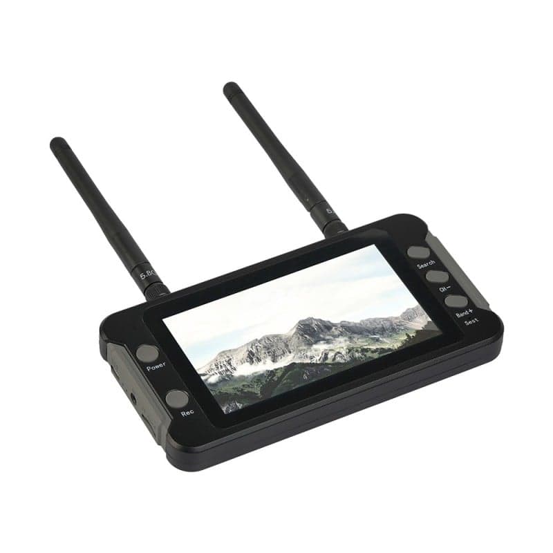 Foxeer 4.3" FPV Monitor 5.8G 40CH Build in DVR Receiver Battery for fpv drones 13