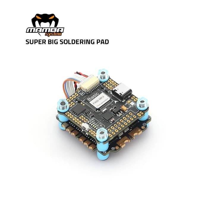 Diatone MAMBA Basic F405 MK3 50A 6S 8bit Flight Controller Stack for fpv drones 3