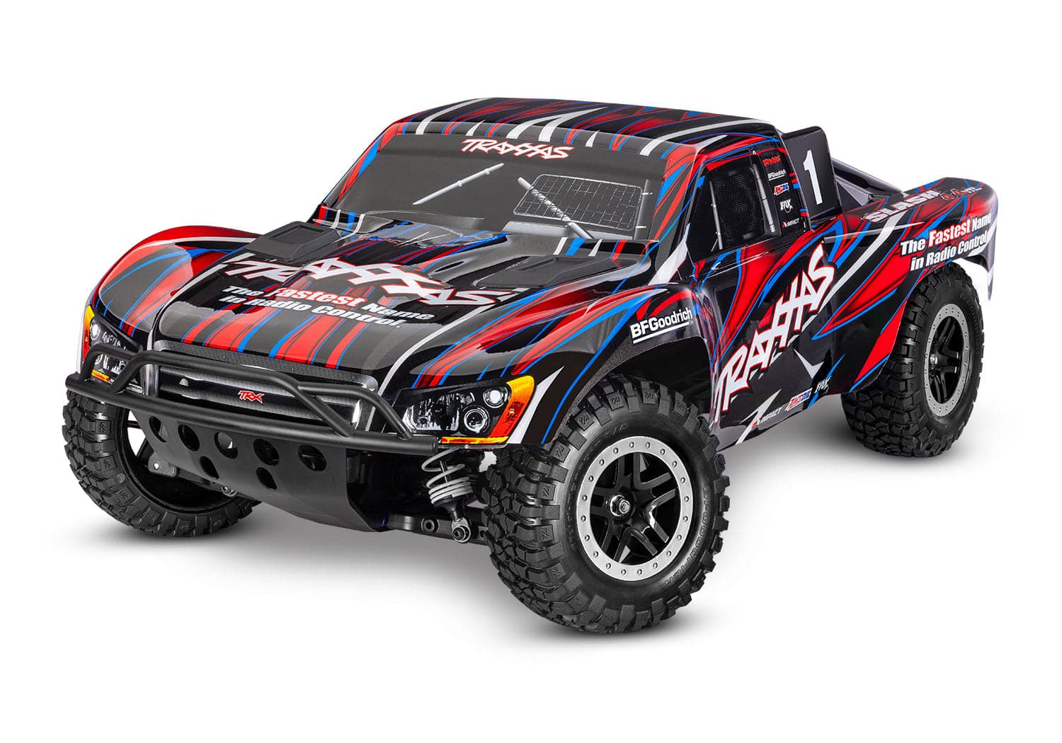 Traxxas Slash VXL 1/10 RTR 4x4 Brushless Short Course Truck Red for fpv drones
