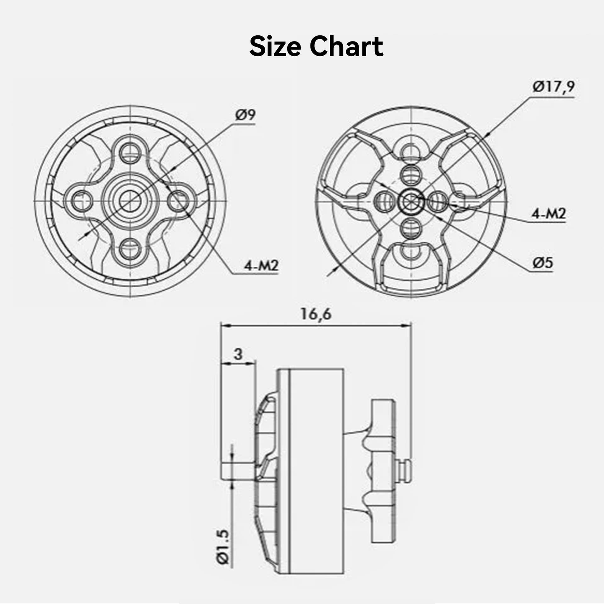 TMOTOR F1404 Tiny Trainer Build/Micro Long Range Drone Motor for fpv drones 9