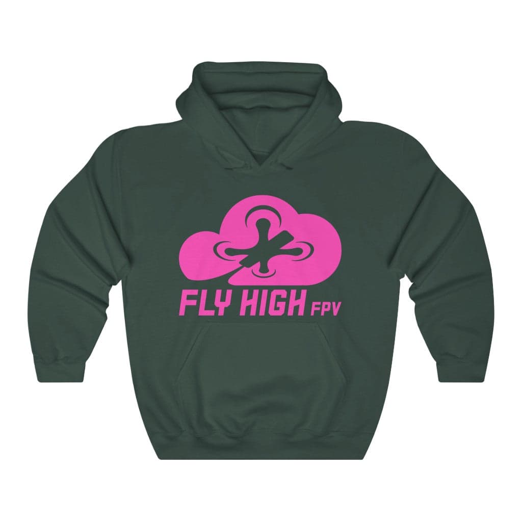 Fly High FPV Hoodie (Tango2 approved) - Pink Logo for fpv drones 96